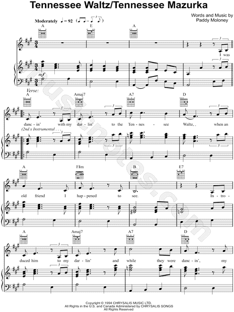 Tennessee Waltz / Tennessee Mazurka