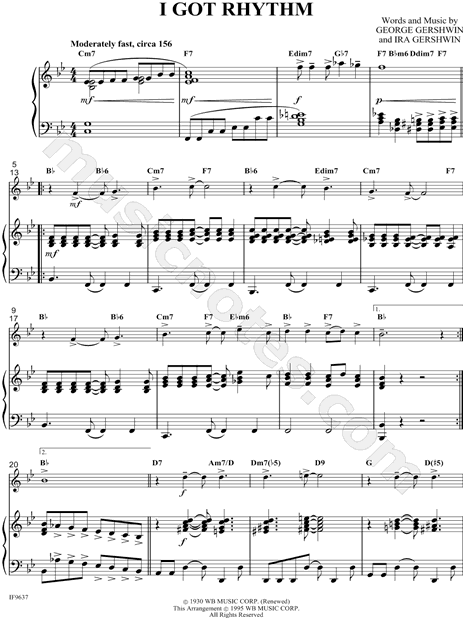 I Got Rhythm