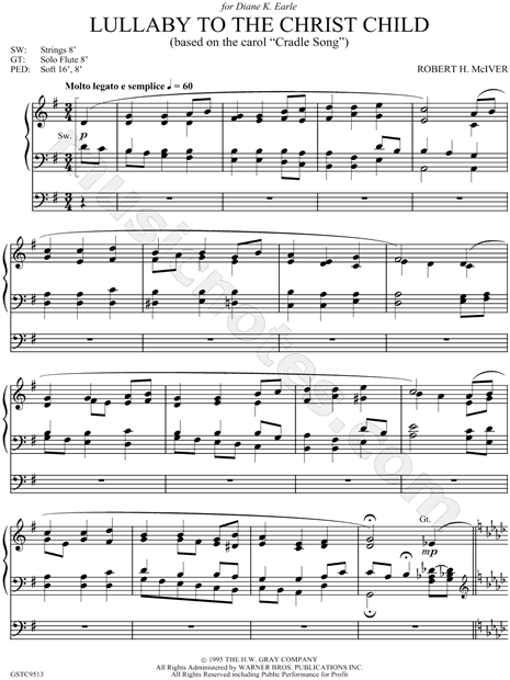 Lullaby To the Christ Child