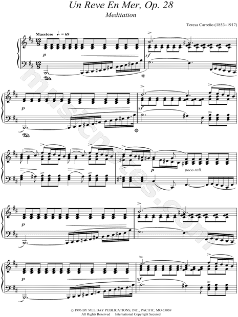 Un Reve En Mer, Op. 28