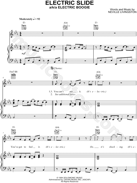 Electric Slide (Electric Boogie)