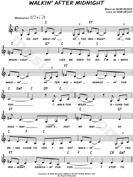 Walkin' After Midnight