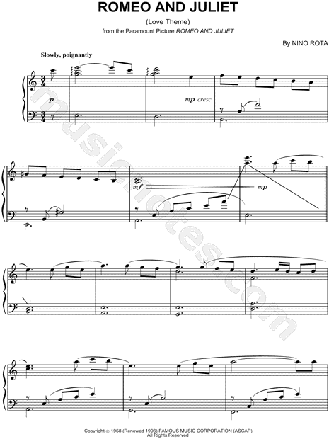 Romeo and Juliet (Love Theme)