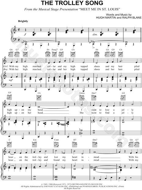 The Trolley Song