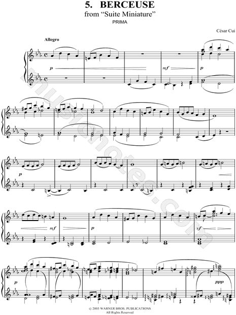 5. Berceuse (Primo)