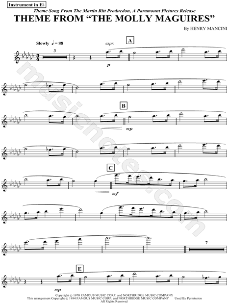 Theme from The Molly Maguires