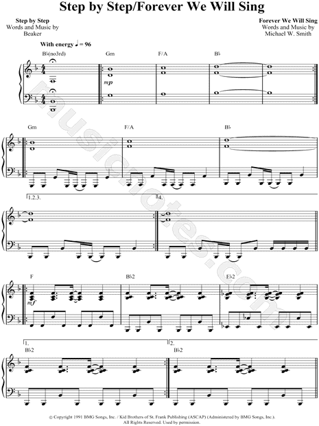 Step By Step/Forever We Will Sing