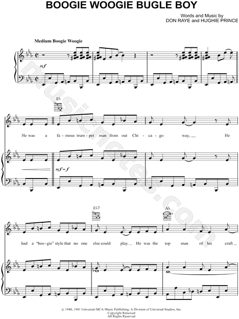Boogie Woogie Bugle Boy