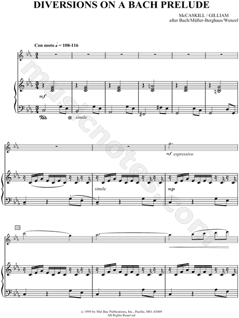 Diversions on a Bach Prelude