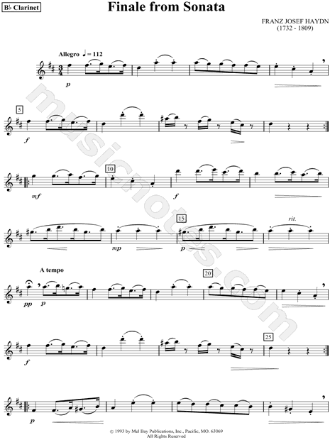 Finale From Sonata