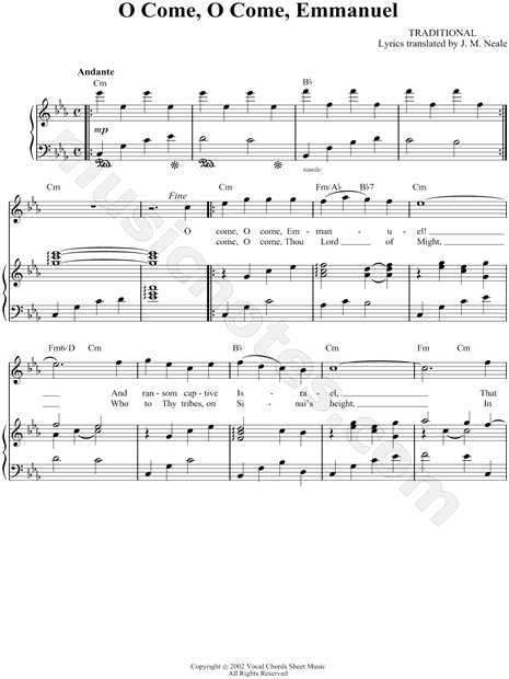 O Come, O Come, Emmanuel