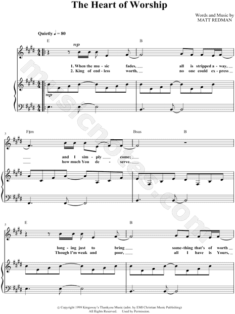 The Heart of Worship