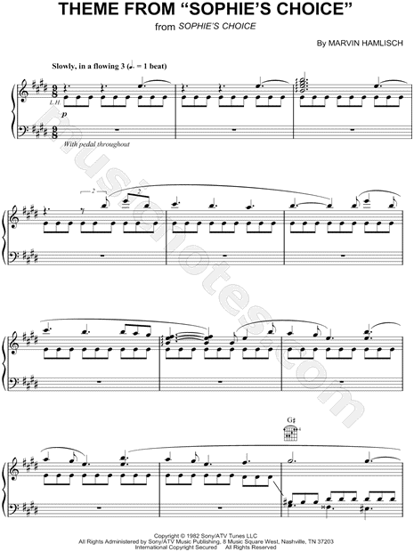 Theme from "Sophie's Choice"