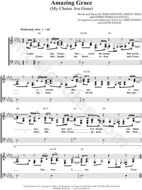 Amazing Grace (My Chains Are Gone)