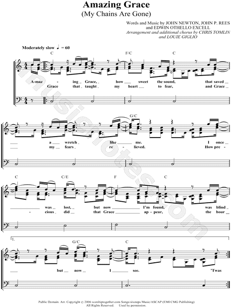 Amazing Grace (My Chains Are Gone)