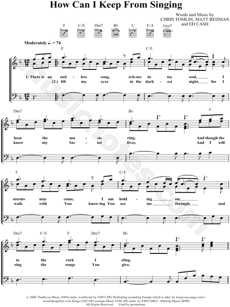 How Can I Keep from Singing