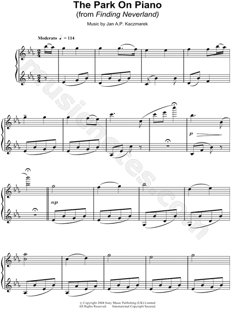 The Park on Piano