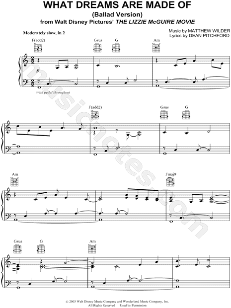 What Dreams Are Made Of (Ballad Version)