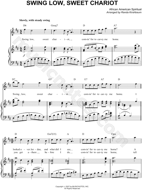 Swing Low, Sweet Chariot