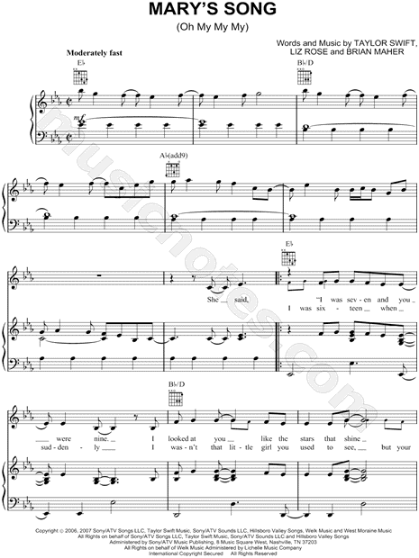Mary's Song
