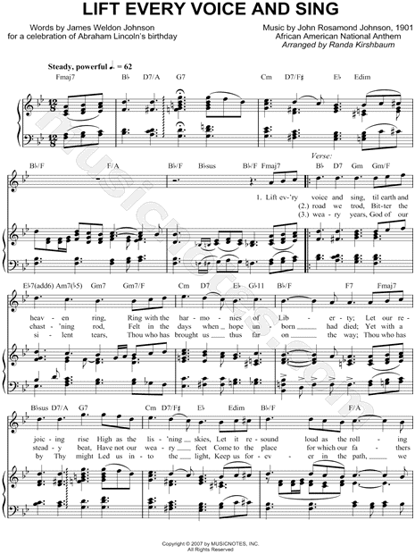 Lift Every Voice and Sing