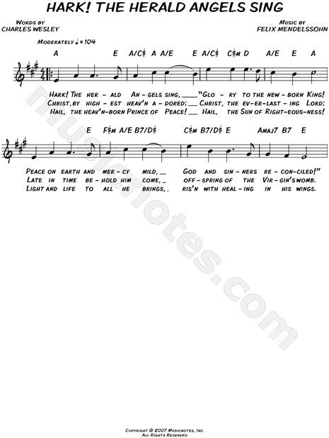 Hark! the Herald Angels Sing