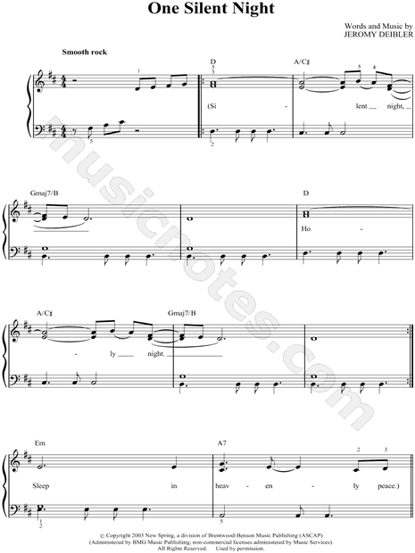 One Silent Night