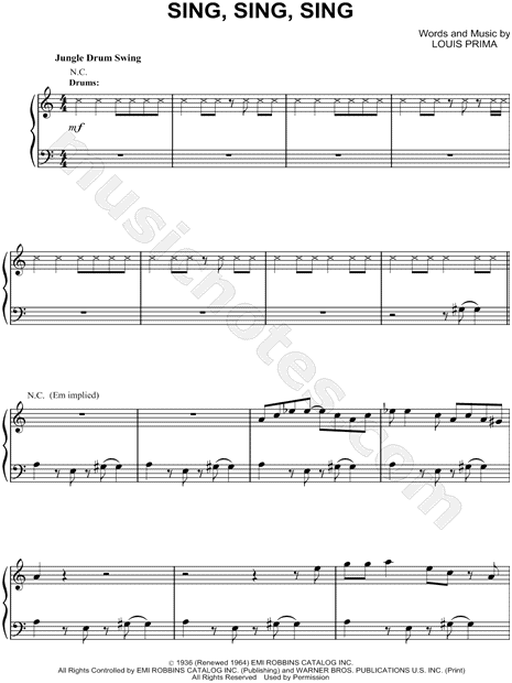 Sing, Sing, Sing