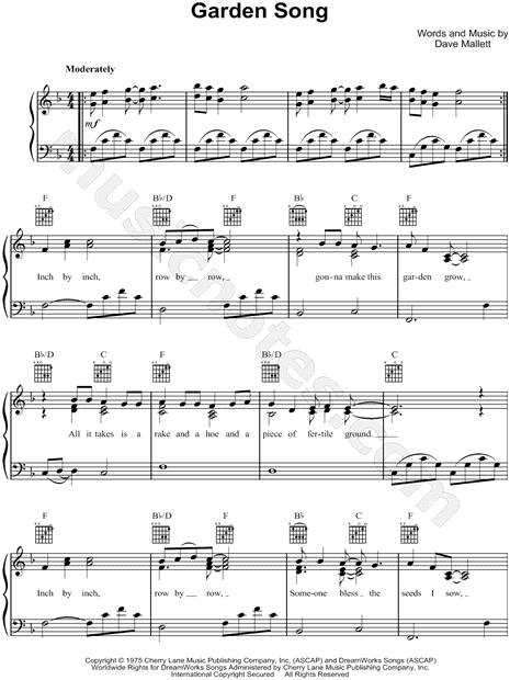 Garden Song