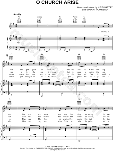 O Church Arise