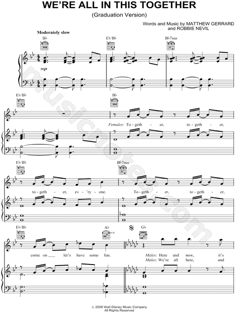We're All In This Together - Graduation Version