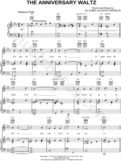The Anniversary Waltz