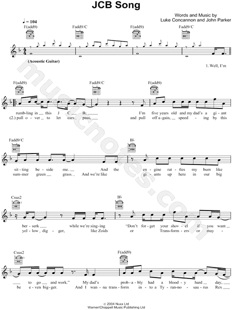 JCB Song