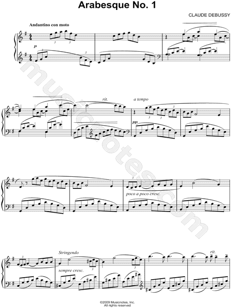 Arabesque No. 1