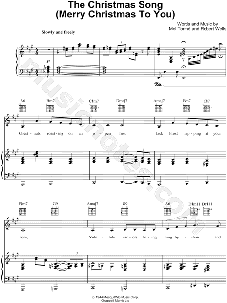 The Christmas Song (Chestnuts Roasting on an Open Fire)