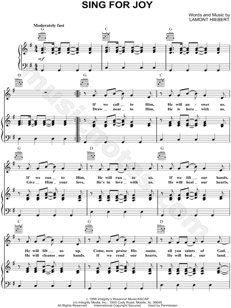 Sing for Joy