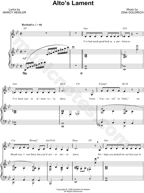 Alto's Lament