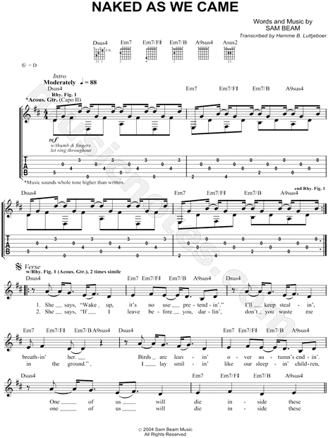 Naked as We Came