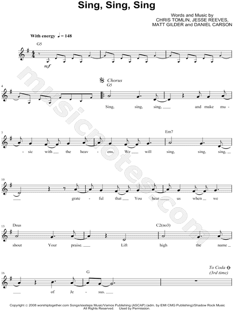 Sing, Sing, Sing