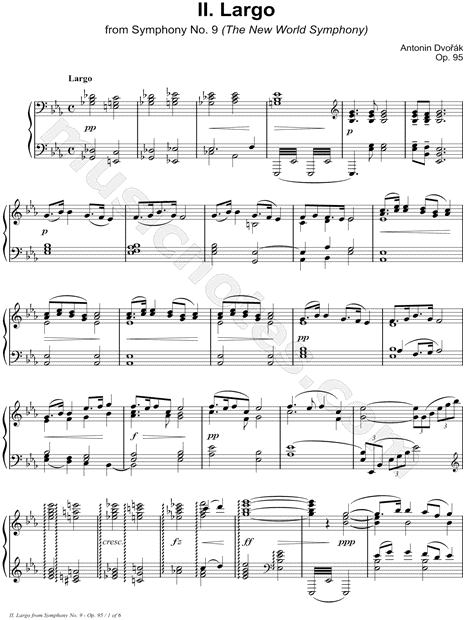 Symphony No. 9 in E Minor, Op. 95: II. Largo