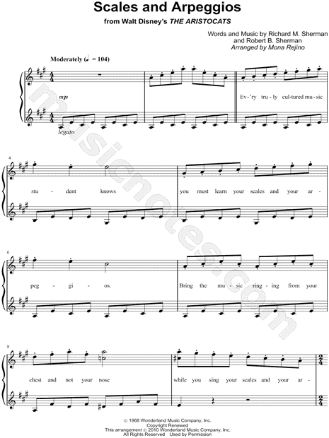 Scales and Arpeggios