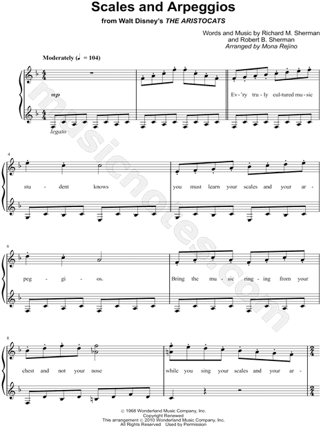 Scales and Arpeggios