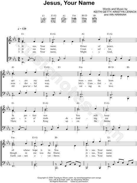 Jesus, Your Name