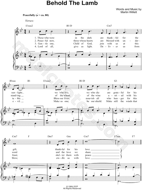 Behold the Lamb
