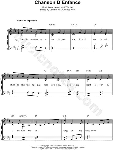 Chanson D'Enfance