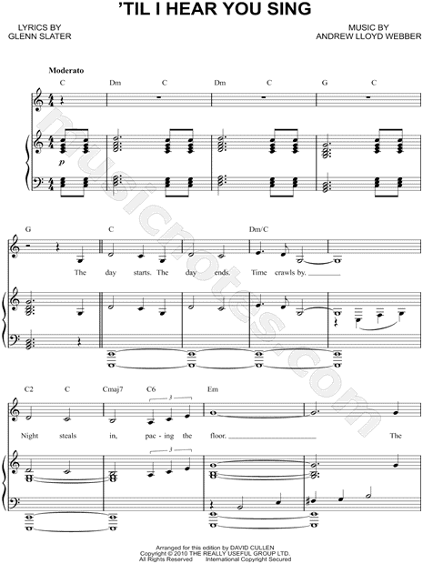 'Til I Hear You Sing