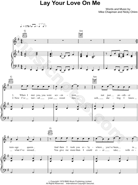 Lay Your Love on Me