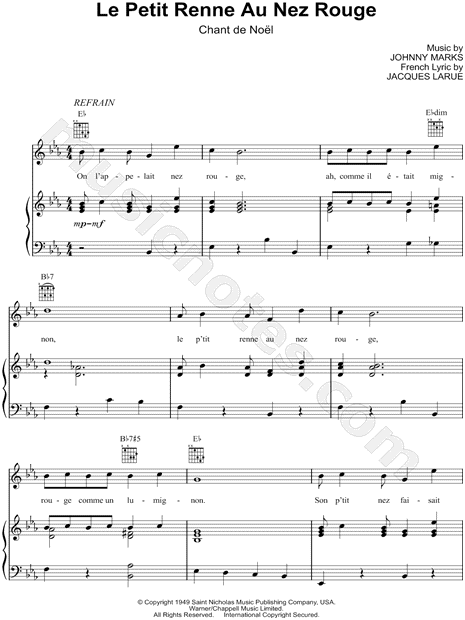 Le Petit Renne Au Nez Rouge (Rudolph the Red-Nosed Reindeer)