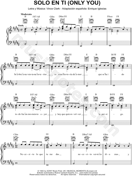 Solo En Ti (Only You)