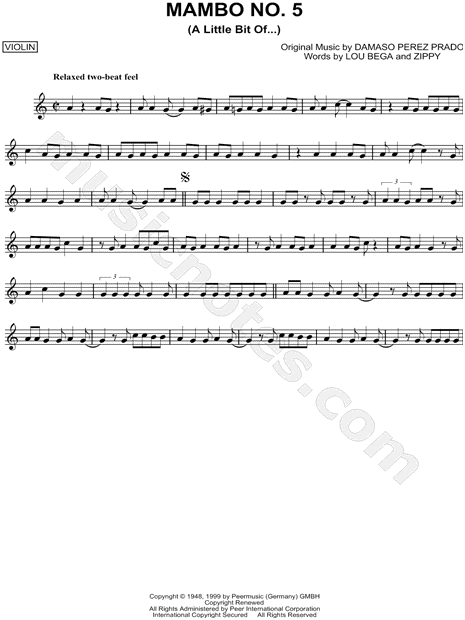 Mambo No. 5 (A Little Bit Of...)